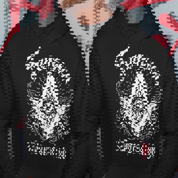 フリーメイソン ロッジ フリーメイソン エンブレム メイソン 3度 ライト パーカー 面白い贈り物