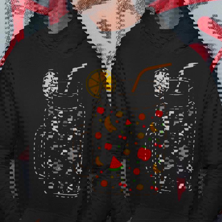 フルーツスムージー、健康的な食事、フルーツジュース、夏 パーカー 面白い贈り物