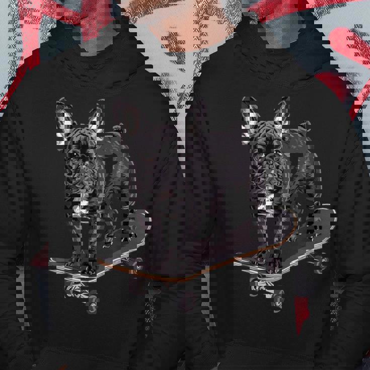 フレンチブルドッグ スケートボード パーカー 面白い贈り物