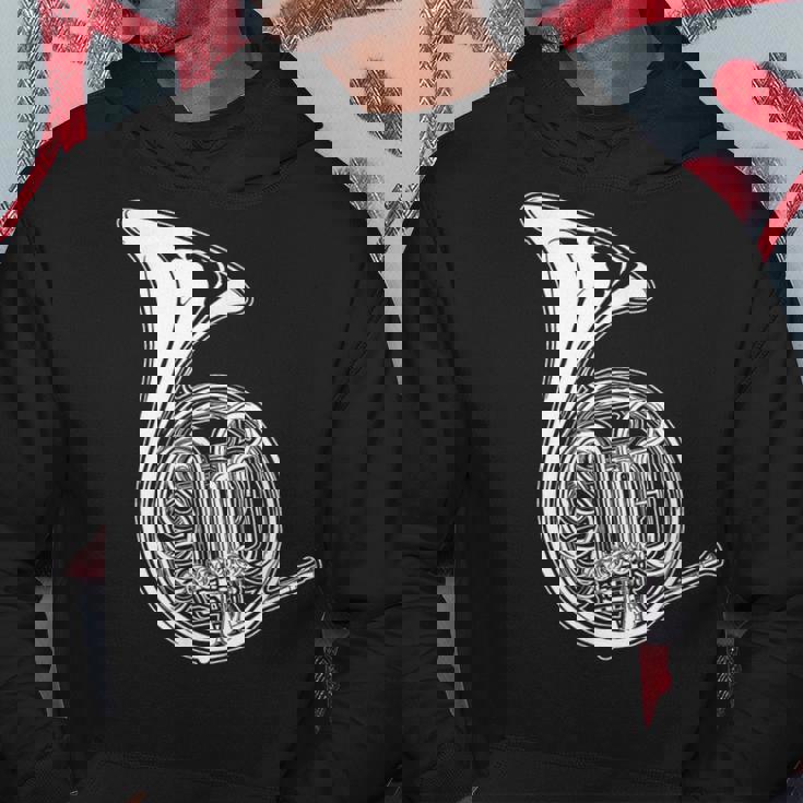 フレンチホルン製図コンサートバンドホルニスト パーカー 面白い贈り物