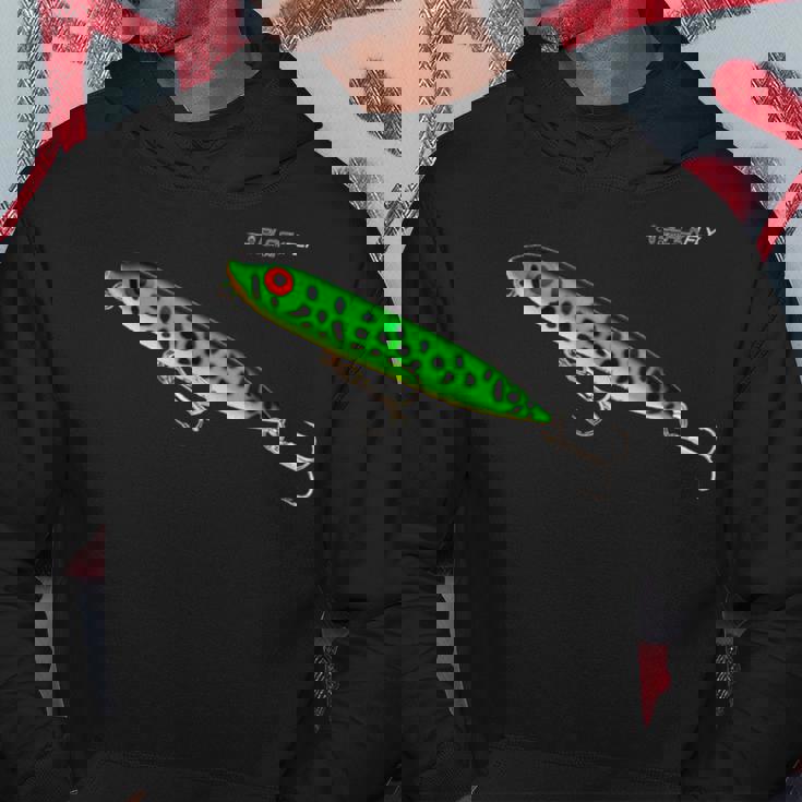 ブユバス釣りギフトトップウォータールアースプーク パーカー 面白い贈り物