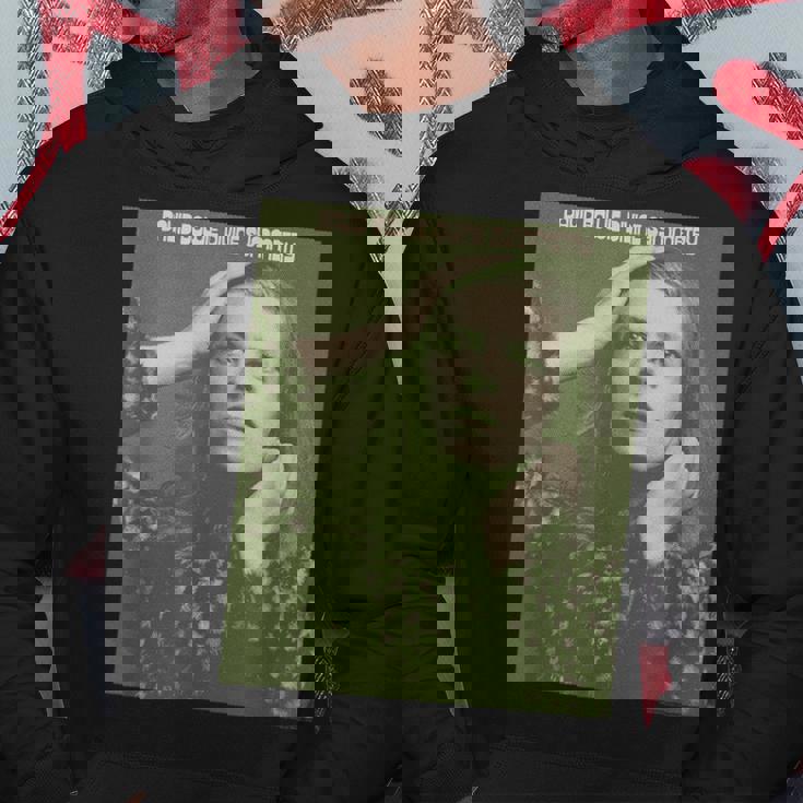 ブライアン・ウォードによるデヴィッド・ボウイの神の対称写真。 パーカー 面白い贈り物