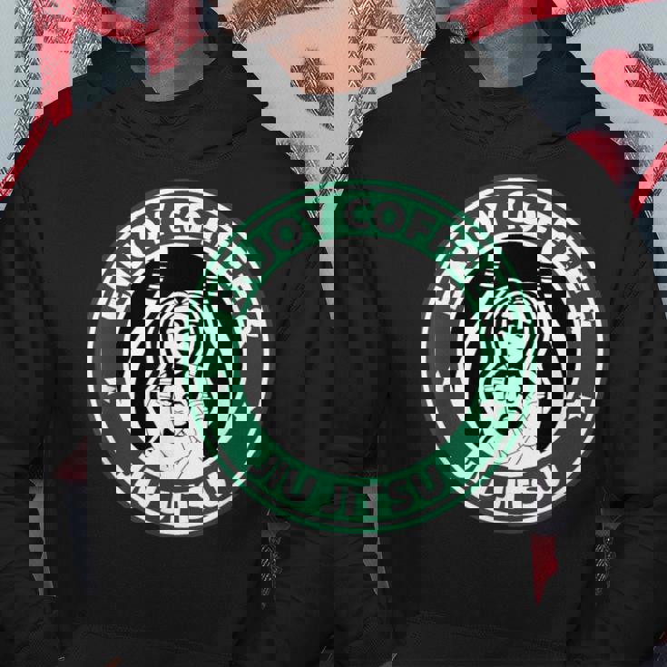 ブラジリアン柔術 – アメリカンコーヒーを楽しむ 柔術 – Bjj パーカー 面白い贈り物