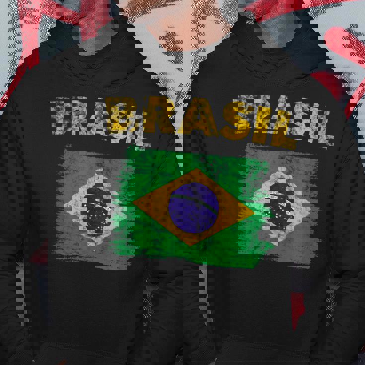 ブラジルの国旗 Brasil パーカー 面白い贈り物