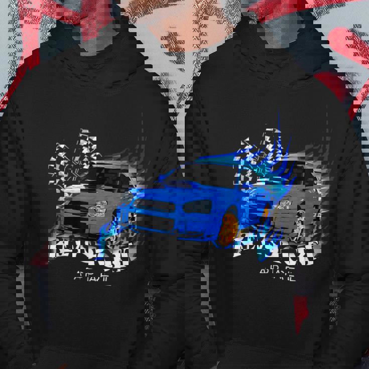 ブルー WrxSti パーカー 面白い贈り物