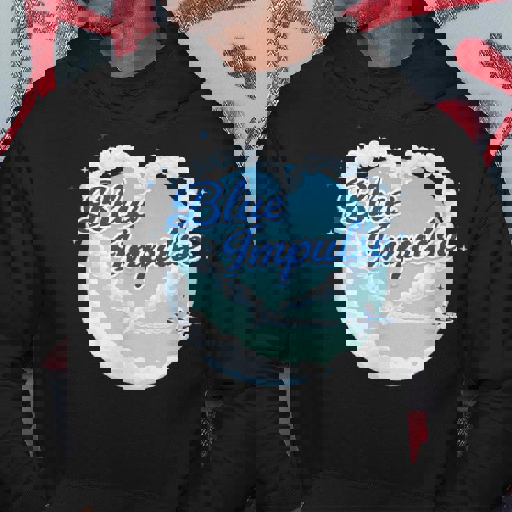 ブルーインパルス Heartfull In Theky パーカー 面白い贈り物