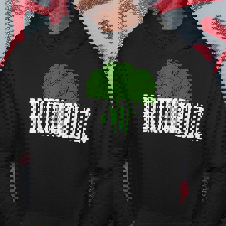 ブロッコホリック ブロッコリー中毒 恋人 野菜 おもしろ ビーガン Broccoholic パーカー 面白い贈り物