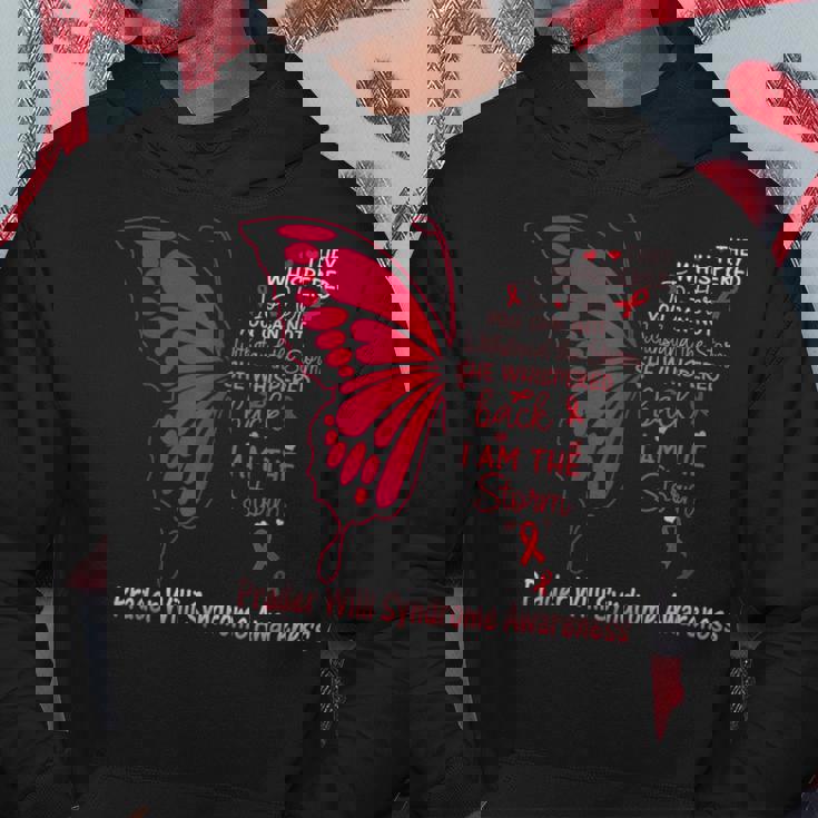 プラダー・ウィリー症候群 I Am Thetorm パーカー 面白い贈り物