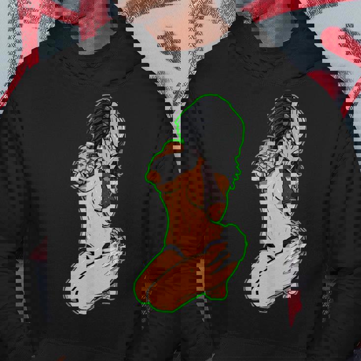 プレデター エイリアン ハンター ピンナップガール パーカー 面白い贈り物