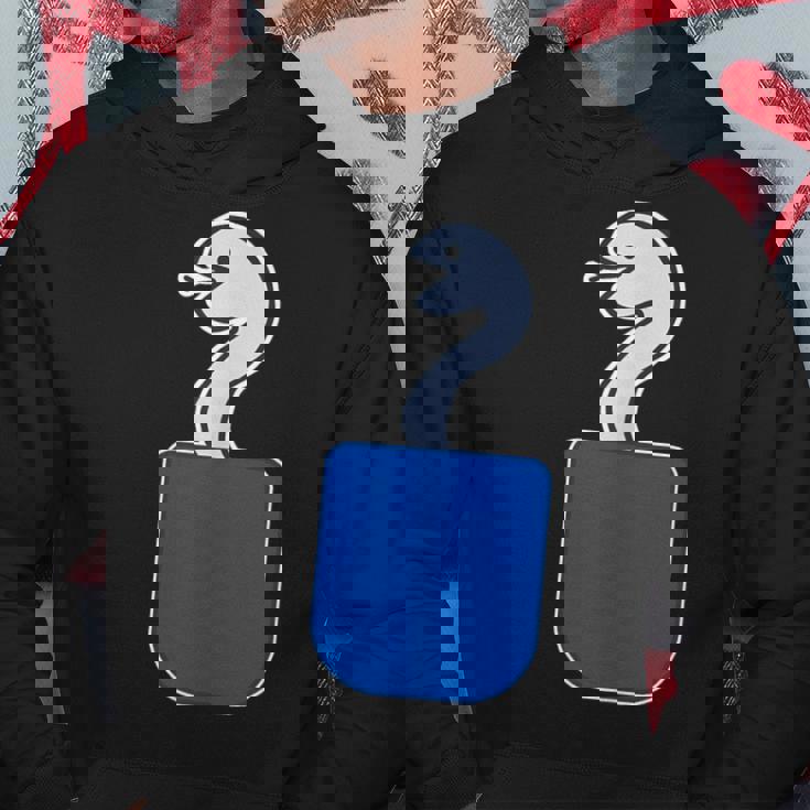 ヘビ 蛇（巳年）《いん ざ ポケット》ワンポイント 胸【どうぶつ フレンズ】動物 ポップ かわいい イラスト パーカー 面白い贈り物