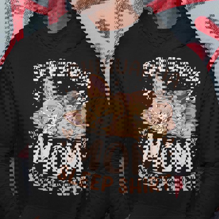 ベスト・チワワ・ママ・スリープ・シャツ、子犬と犬 パーカー 面白い贈り物