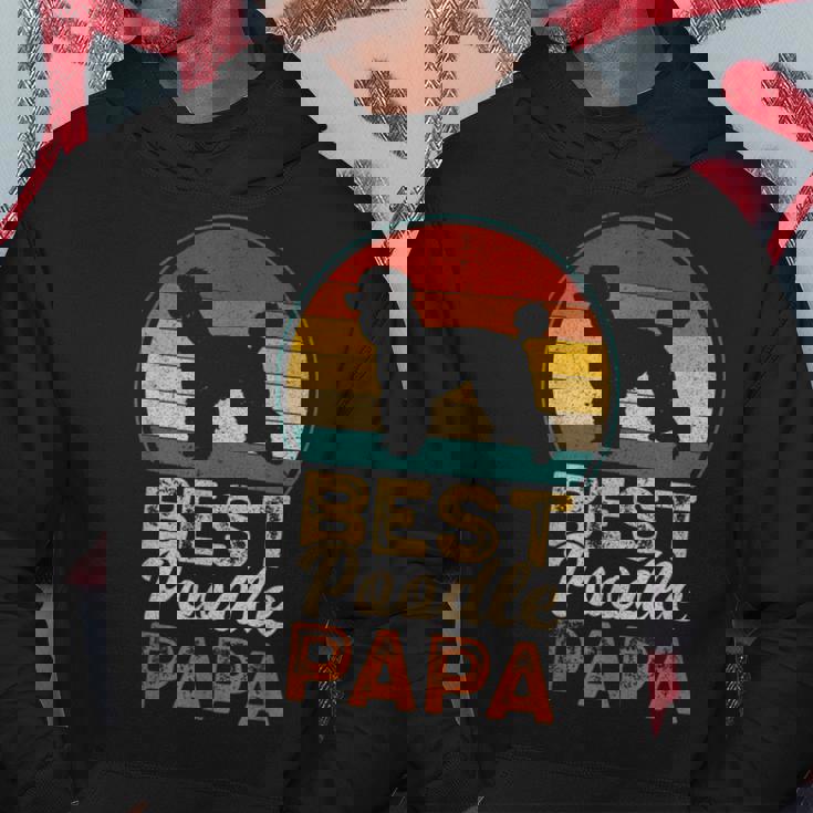 ベスト・プードル・パパ、父の日 パーカー 面白い贈り物