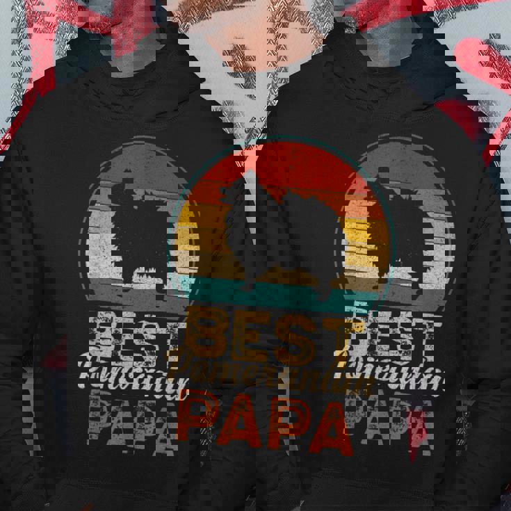 ベスト・ポメラニアン・パパ 父の日 ポム・ドッグ パーカー 面白い贈り物