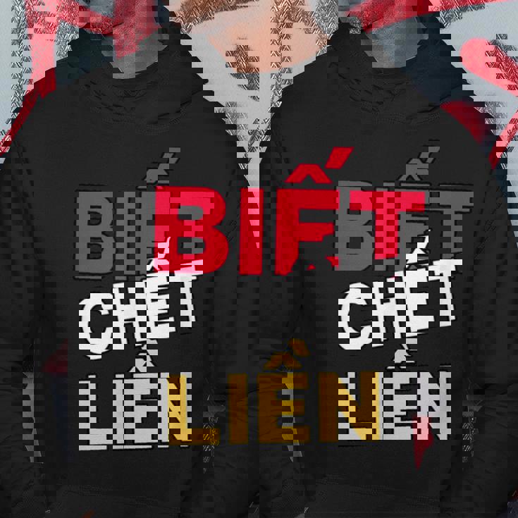 ベトナム ベトナム語 ベトナムの言葉 ビエット・チェット・リエン もし私が知ったら死ぬ パーカー 面白い贈り物