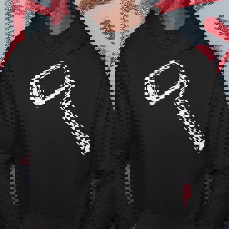 ペインティング・ローラー・スケッチ・ジャーニーマン パーカー 面白い贈り物