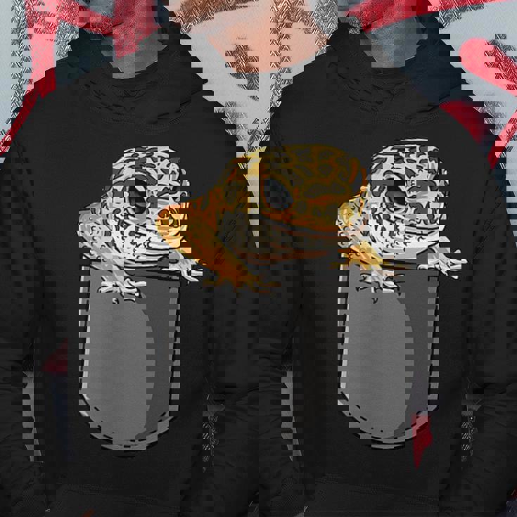 ペットヒョウモントカゲモドキギフト-私は私のヒョウモントカゲモドキが大好きです パーカー 面白い贈り物