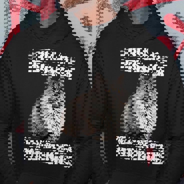 ペルシャ猫パーカー 面白い贈り物