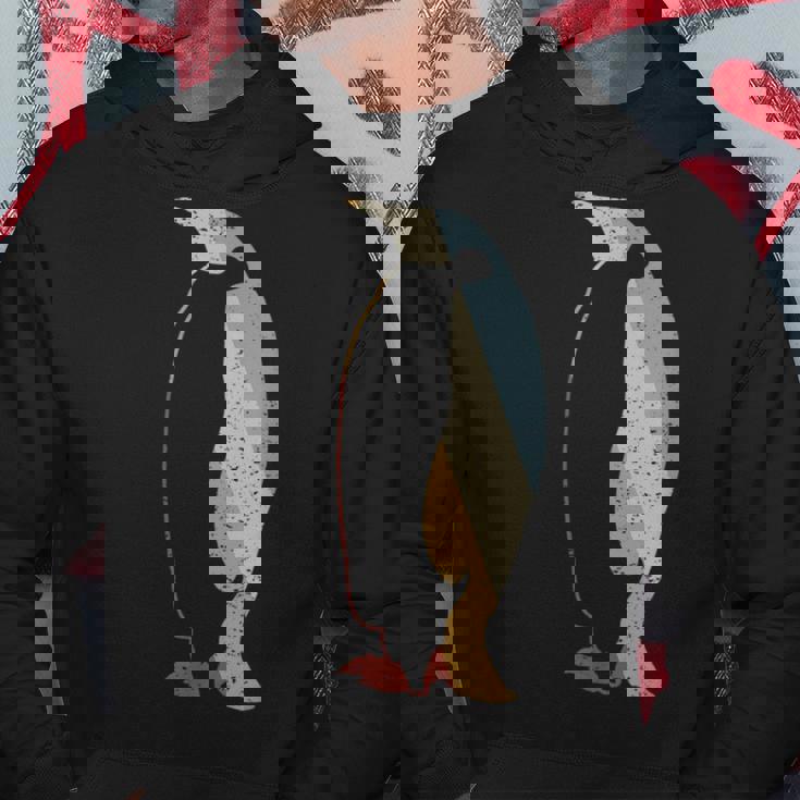 ペンギン レトロスタイル ビンテージ パーカー 面白い贈り物