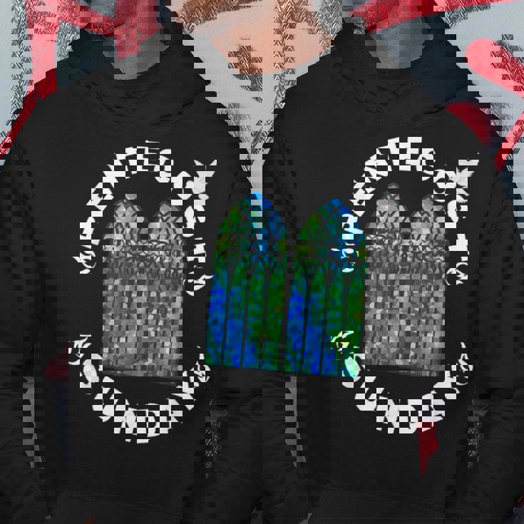 ペンテコステサンデーサービス ペンテコステのお祝いの日 パーカー 面白い贈り物