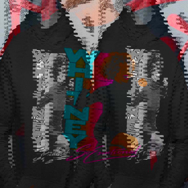 ホイットニー・ヒューストン・とても感情的 パーカー 面白い贈り物