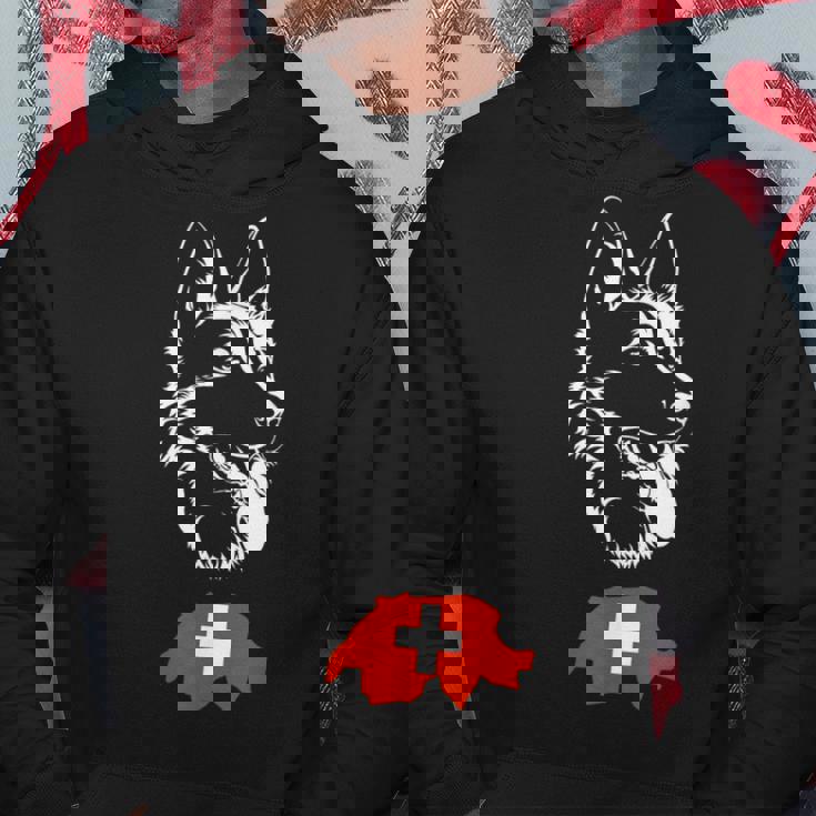 ホワイトスイスシェパード パーカー 面白い贈り物