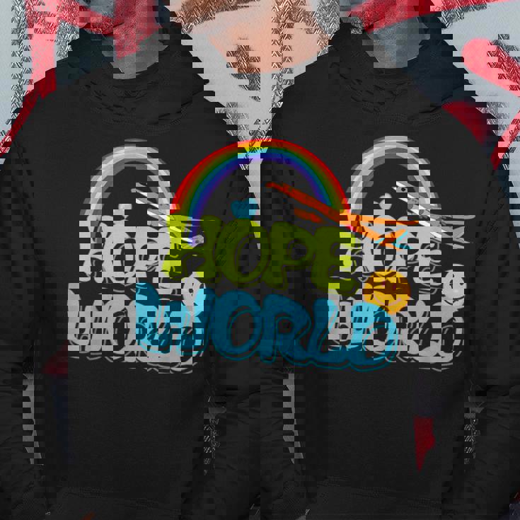 ホープレインボーワールド パーカー 面白い贈り物