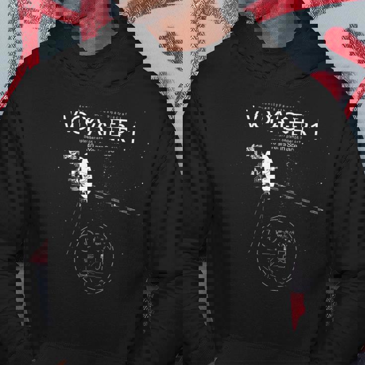 ボイジャー1-人類最遠宇宙船-宇宙40年 パーカー 面白い贈り物