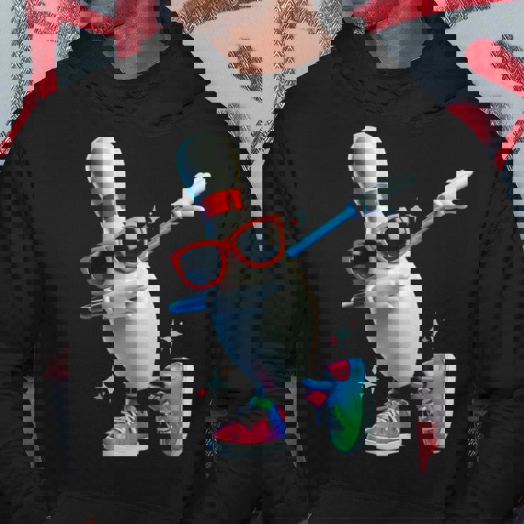 ボウリングピン ダビングサングラス ボウラープレイヤー キッズ メンズ レディース パーカー 面白い贈り物