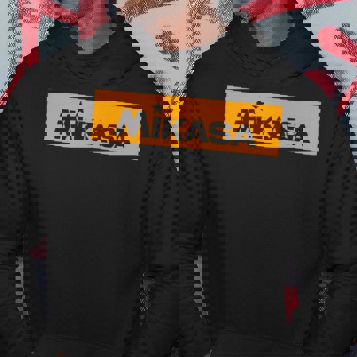 ボックスロゴ オレンジカラー バレーボール パーカー 面白い贈り物