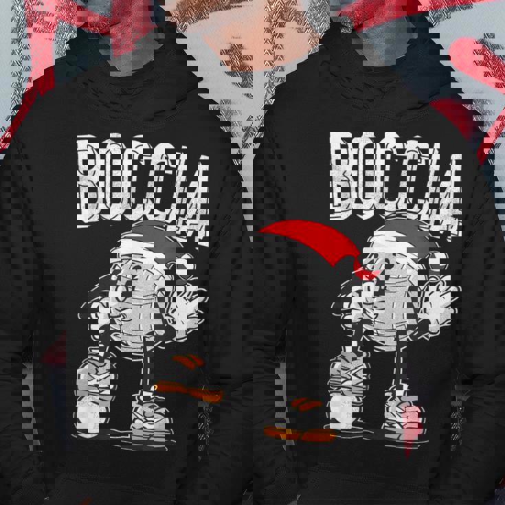 ボッチャ ボッチャボール クリスマスハット ボッチャボール ジャック付き パーカー 面白い贈り物