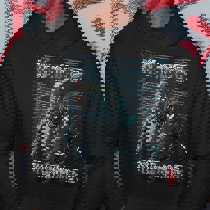 ボットマスタープログラマーaiロボット パーカー 面白い贈り物