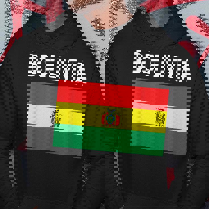ボリビア ボリビア国旗 パーカー 面白い贈り物