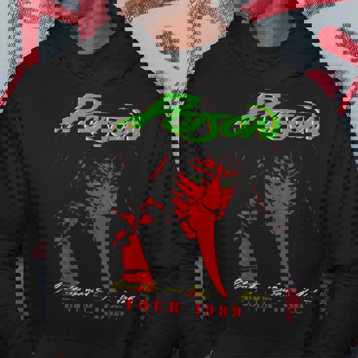 ポイズン Poison Tour 1989 パーカー 面白い贈り物