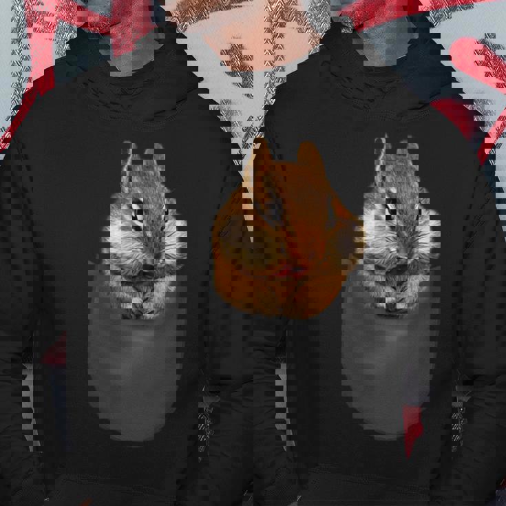 ポケット リス パーカー 面白い贈り物