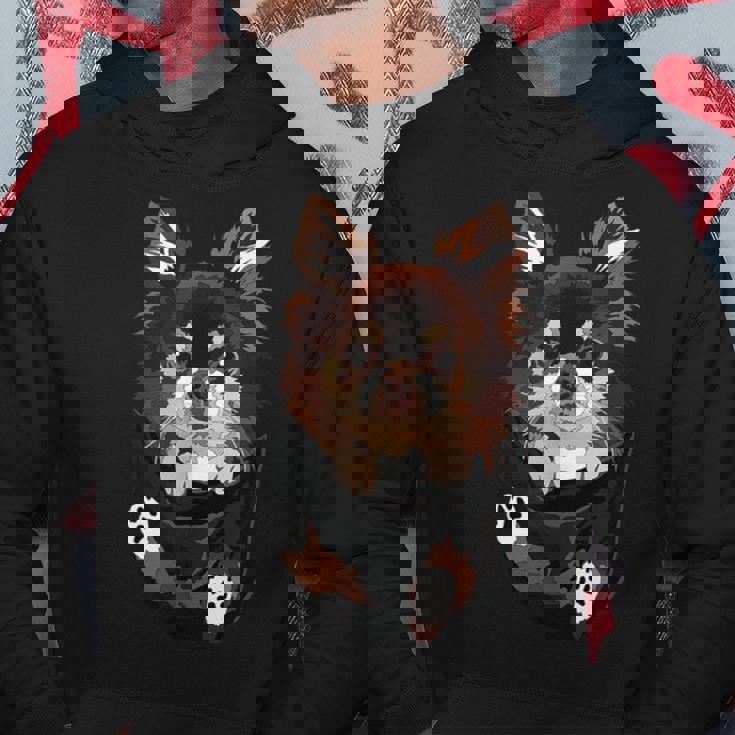 ポケットに入ったチワワ チワワ 子犬 長髪 犬好き パーカー 面白い贈り物