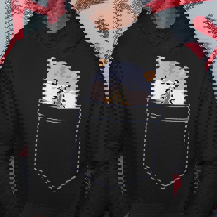 ポケットに入ったハムスター パーカー 面白い贈り物