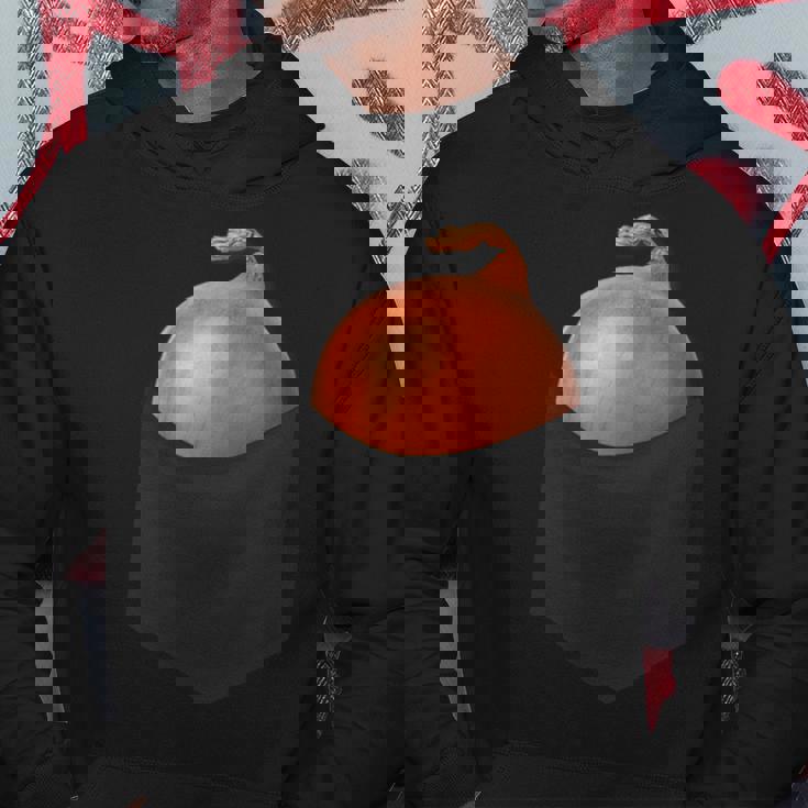 ポケットに入った玉ねぎ、胸に面白い玉ねぎ。 パーカー 面白い贈り物