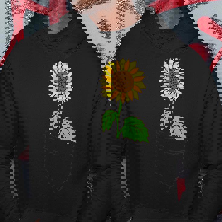 ポケットの中のひまわり ひまわり パーカー 面白い贈り物