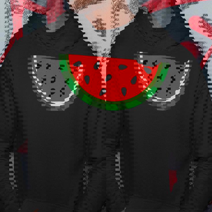 ポケットの中のスイカ かわいいポケットスイカ パーカー 面白い贈り物