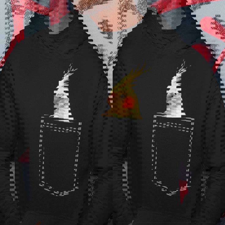 ポケットオカメインコ インコ好き かわいい 鳥ジョーク 鳥好き インコの飼い主 いんこの飼い主 インコ パーカー 面白い贈り物