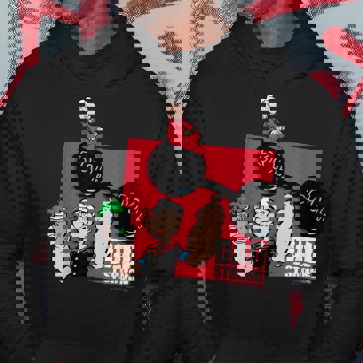 ポパイ「お父さんストロング」父の日 お父さんへのギフト パーカー 面白い贈り物