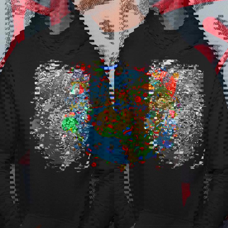 ポーランドボールワールド パーカー 面白い贈り物