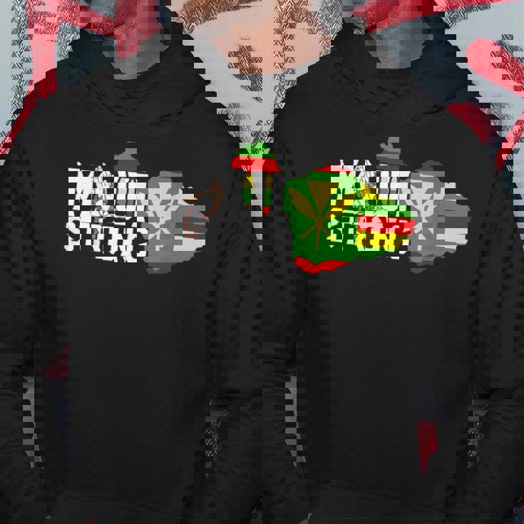 マウイ・ハワイ・ストロングのために祈って パーカー 面白い贈り物