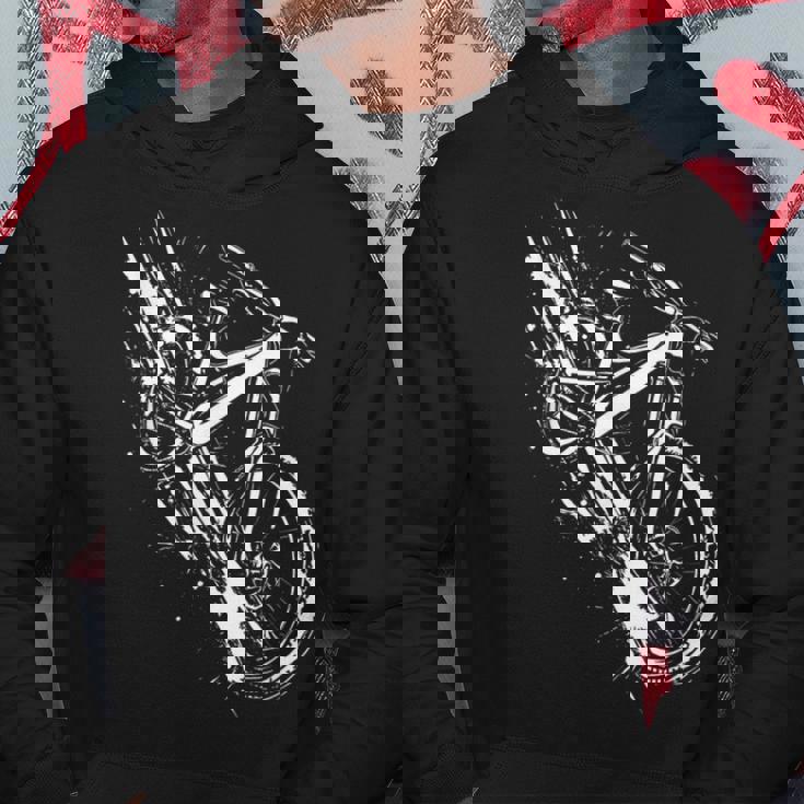 マウンテンバイク・グラフィック パーカー 面白い贈り物