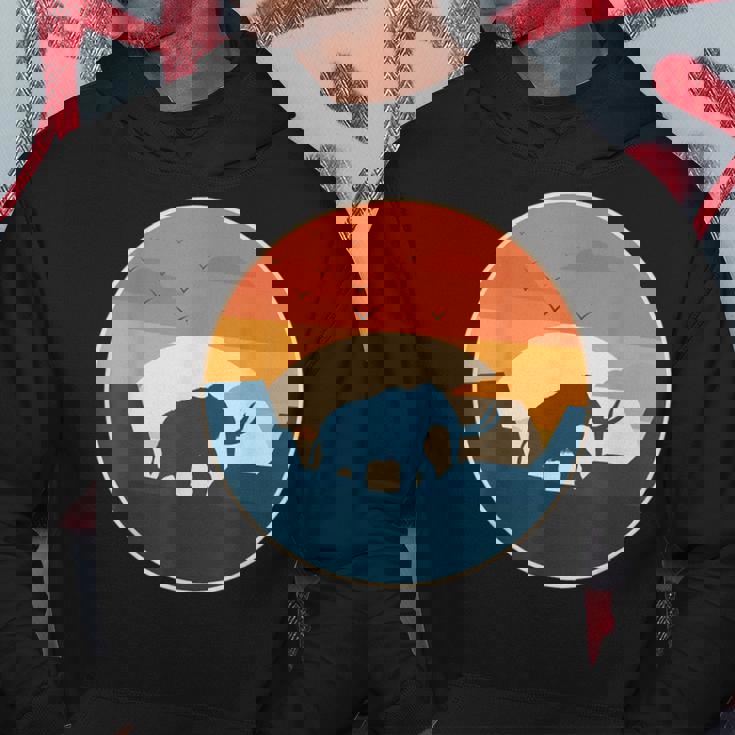 マムート先史時代の象 パーカー 面白い贈り物