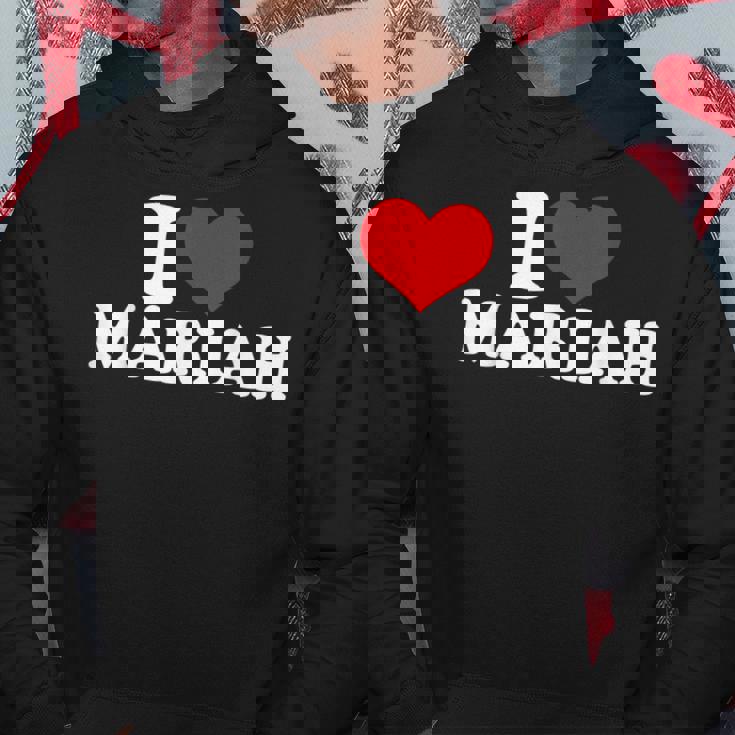 マライアが大好き、マライアが好き パーカー 面白い贈り物