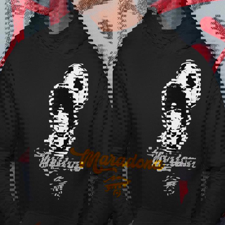 マラドーナフェイススマイル パーカー 面白い贈り物