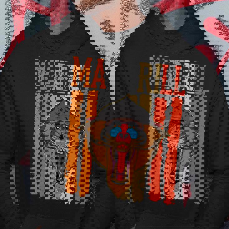 マンドリル 霊長類 マンドリル 動物生物学者 サバンナ動物園 パーカー 面白い贈り物