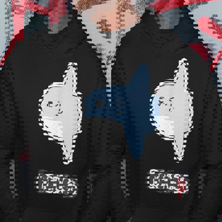 マンボウ Manbo【どうぶつフレンズ】魚 ゆるくて かわいい キャラクター イラスト パーカー 面白い贈り物