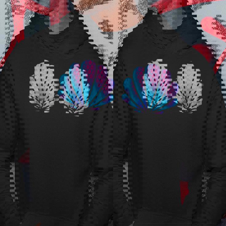 マーメイド貝殻シャツ 貝殻ビキニ 水着 ブラシャツ パーカー 面白い贈り物